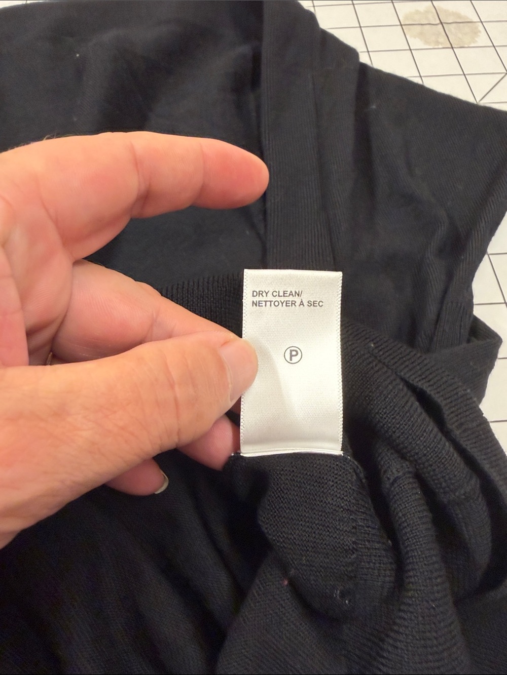 Brochu Walker 100% Wool V-Neck Pullover Sweater Black Size Medium - Picture 5 of 13